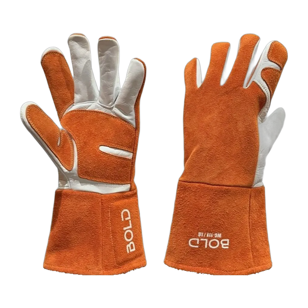 WG-111 Cotton-Lined MIG Welding Gauntlet